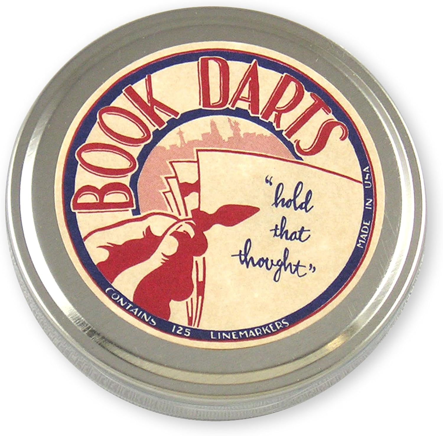 Book Darts125 Count Tin Bronze